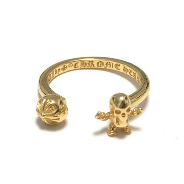 classic crosin ch kro s925 silver plated 22k real gold skull cross bead open with long lasting color retaining tail ring in punk style
classic crosin ch kro s925 silver plated 22k real gold skull cross bead open with long lasting color retaining tail ring in punk style