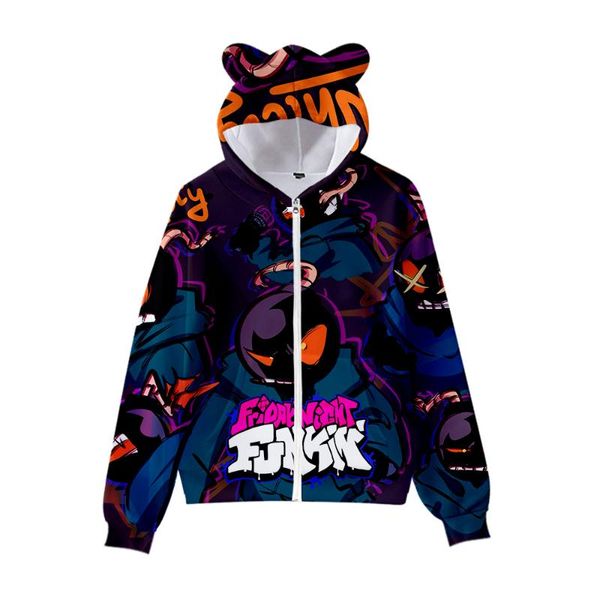 men's hoodies & sweatshirts 2y-16y boys girls zip up hoodie sweatshirt friday night funkin 3d cartoon spring autumn children cosplay cu, Black
men's hoodies & sweatshirts 2y-16y boys girls zip up hoodie sweatshirt friday night funkin 3d cartoon spring autumn children cosplay cu, Black