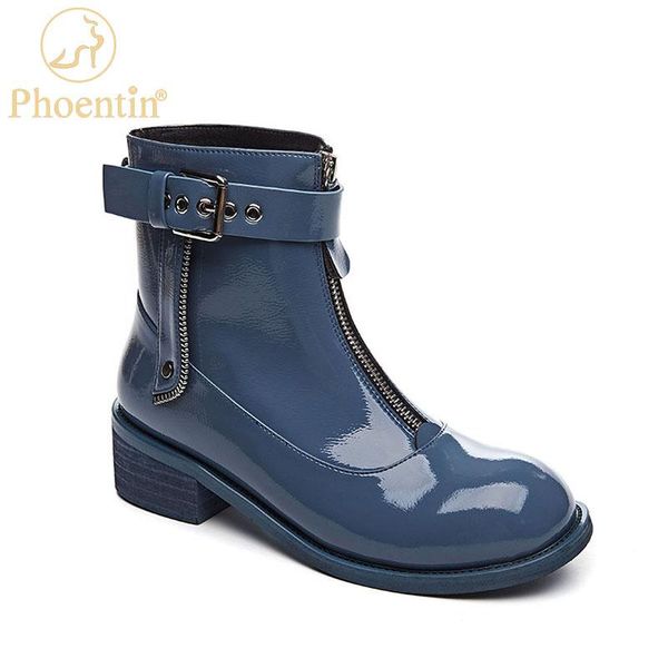 boots phoentin blue front zipper winter ankle for woman comfortable buckle shoes genuine leather short boot black ft1202
boots phoentin blue front zipper winter ankle for woman comfortable buckle shoes genuine leather short boot black ft1202