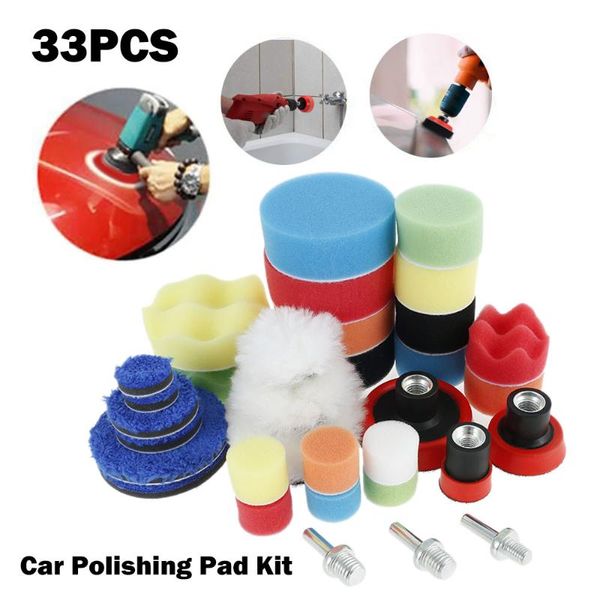 car sponge 3inch polishing disc 11pcs/set self-adhesive buffing waxing wool wheel pad for polisher drill adapter
car sponge 3inch polishing disc 11pcs/set self-adhesive buffing waxing wool wheel pad for polisher drill adapter