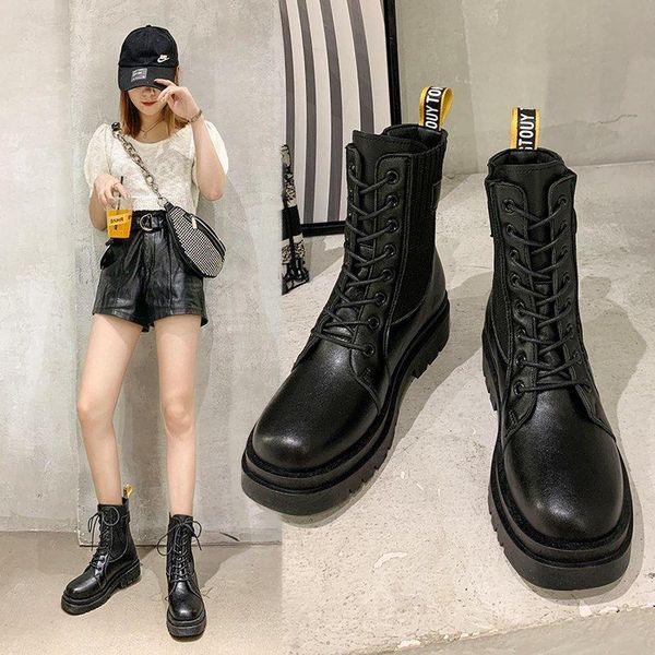 boots women's 2021 season british style retro all-match thick-soled short tube spring and autumn, Black
boots women's 2021 season british style retro all-match thick-soled short tube spring and autumn, Black