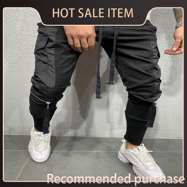 color solid trousers jogger male pants mens designer pants zipper pencil pocket usrmc, Black
color solid trousers jogger male pants mens designer pants zipper pencil pocket usrmc, Black