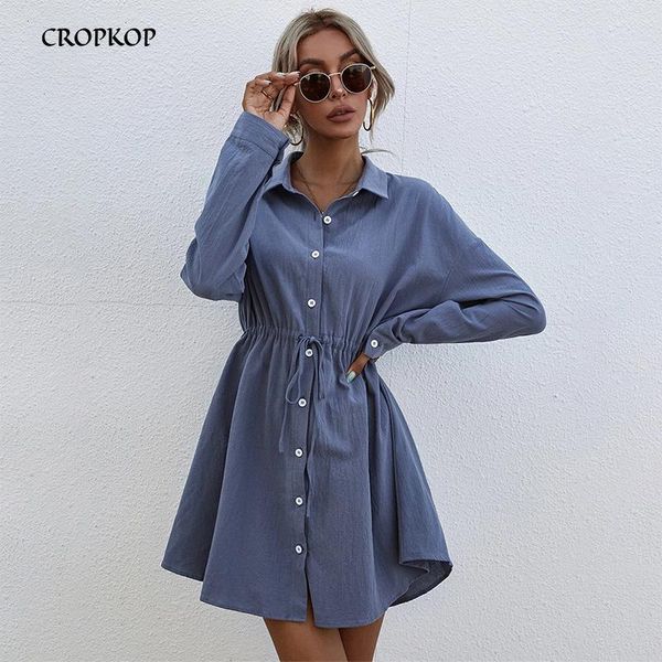 casual dresses spring autumn women long sleeve shirt dress loose bandage mini elegant fashion green button office 2021, Black;gray
casual dresses spring autumn women long sleeve shirt dress loose bandage mini elegant fashion green button office 2021, Black;gray
