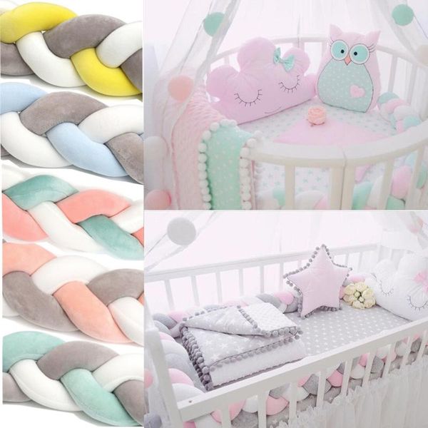 3m kid's bed baby bumpers in the crib for cot bumper baby pillow cushion cot kids room decor infant knotted things protector
3m kid's bed baby bumpers in the crib for cot bumper baby pillow cushion cot kids room decor infant knotted things protector