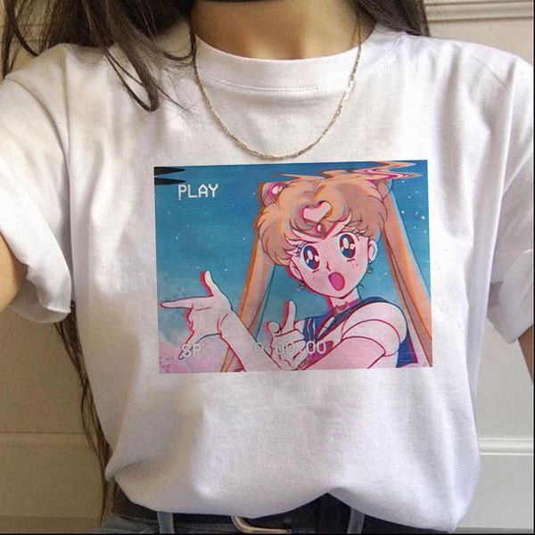 womens t shirt sailor moon anime t shirt female cute cat kawaii t shirt harajuku ulzzang 90s korean style tee female, White
womens t shirt sailor moon anime t shirt female cute cat kawaii t shirt harajuku ulzzang 90s korean style tee female, White