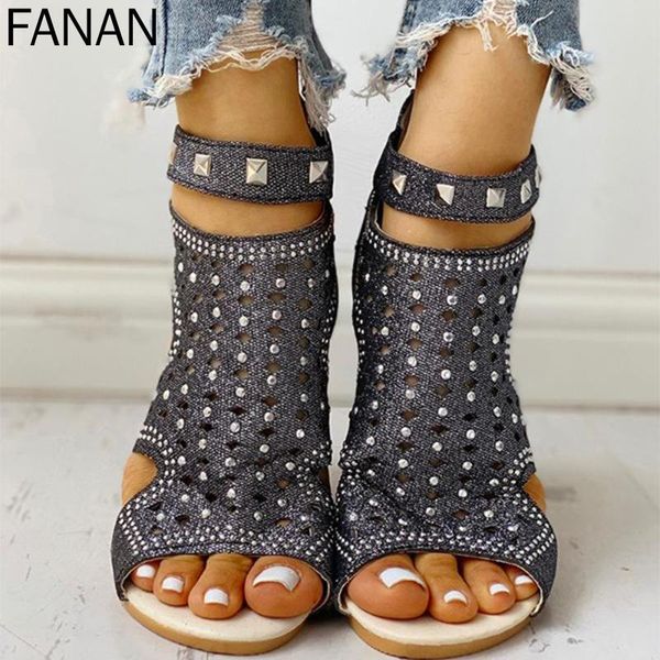sandals women ladies wedges crystal fish mouth hollow roma summer shoes fashion casual non-slip bordered bling footwear, Black
sandals women ladies wedges crystal fish mouth hollow roma summer shoes fashion casual non-slip bordered bling footwear, Black