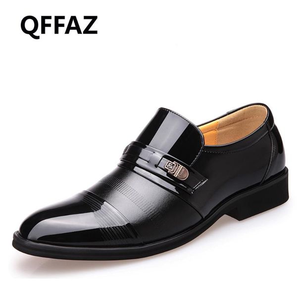 dress shoes qffaz brand leather men casual oxford soft for man, Black
dress shoes qffaz brand leather men casual oxford soft for man, Black