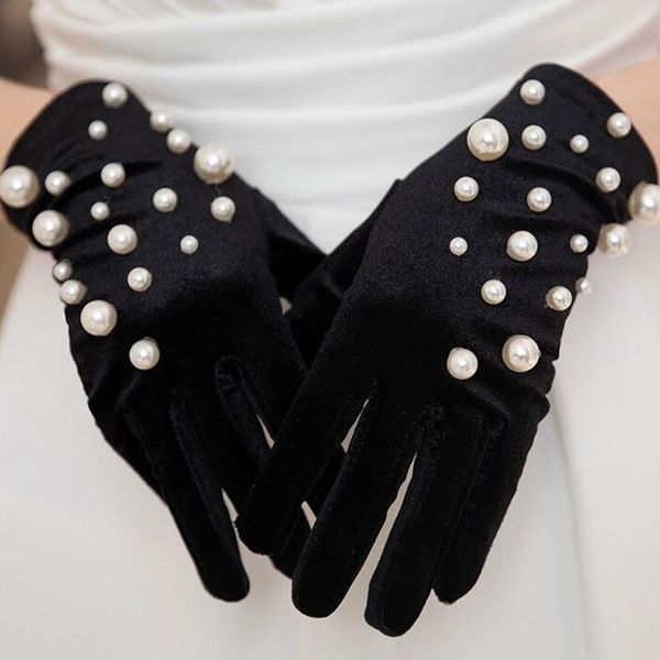 five fingers gloves korean wedding dress pography short black golden velvet pearl women winter full finger cycling driving warm mitten m90, Blue;gray
five fingers gloves korean wedding dress pography short black golden velvet pearl women winter full finger cycling driving warm mitten m90, Blue;gray