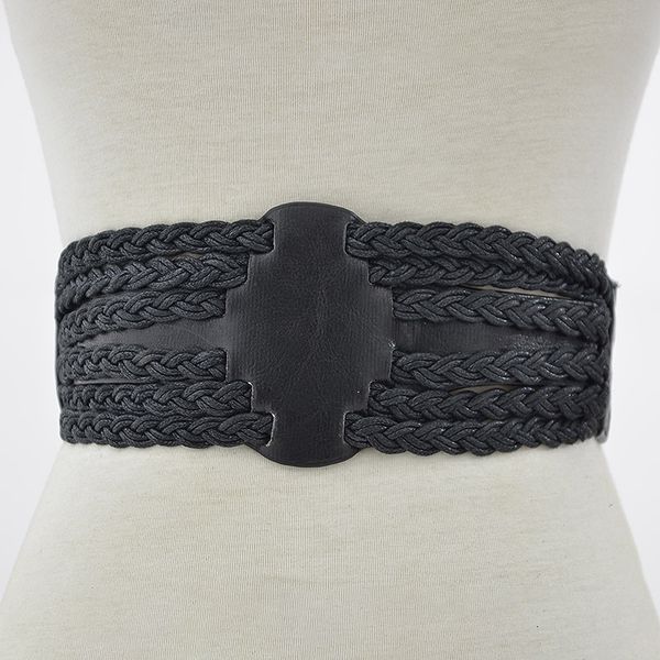 winter autumn new women's wide belt women's sweet fashion knitting wax rope elastic belt women's belt, Black;brown
winter autumn new women's wide belt women's sweet fashion knitting wax rope elastic belt women's belt, Black;brown