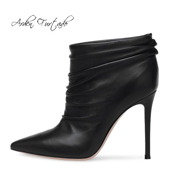 boots arden furtado fashion women's shoes winter pointed toe stilettos heels mature slip-on pleated ankle big size 45 46, Black
boots arden furtado fashion women's shoes winter pointed toe stilettos heels mature slip-on pleated ankle big size 45 46, Black