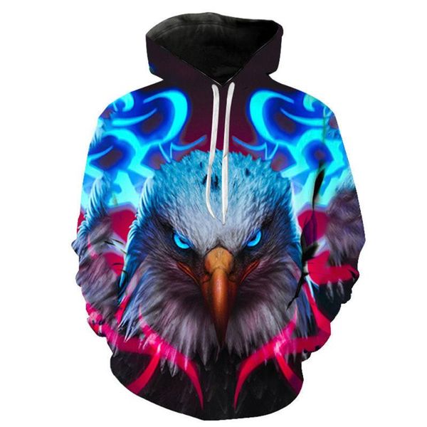 men's hoodies & sweatshirts eagle hoodie men streetwear 3d animals printed sweatshirt hooded animal mens clothing casual man, Black
men's hoodies & sweatshirts eagle hoodie men streetwear 3d animals printed sweatshirt hooded animal mens clothing casual man, Black