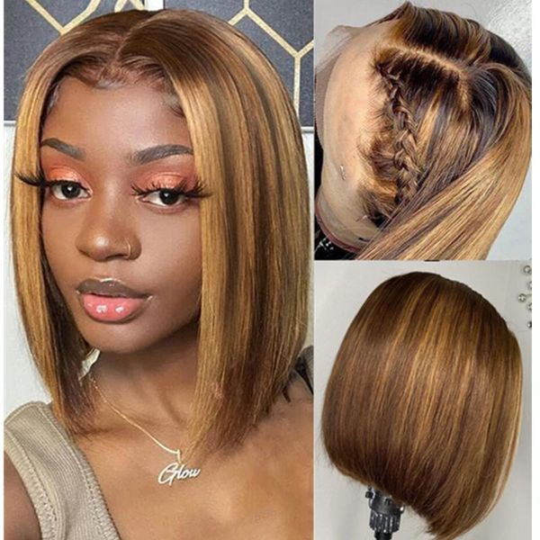 lace wigs highlight bob human hair short wig blonde brown ombre front straight transparent brazilian, Black;brown
lace wigs highlight bob human hair short wig blonde brown ombre front straight transparent brazilian, Black;brown