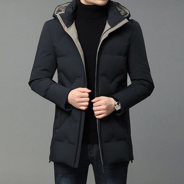 2021 new hooded duck parka coat men warm winter mens fashion slim overcoat male down jacket 4c27, Black
2021 new hooded duck parka coat men warm winter mens fashion slim overcoat male down jacket 4c27, Black