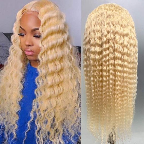 curly deep wave hd transparent lace 613 honey blonde brazilian 13x4 lace front human hair wig pre plucked remy frontal wigs, Black;brown
curly deep wave hd transparent lace 613 honey blonde brazilian 13x4 lace front human hair wig pre plucked remy frontal wigs, Black;brown
