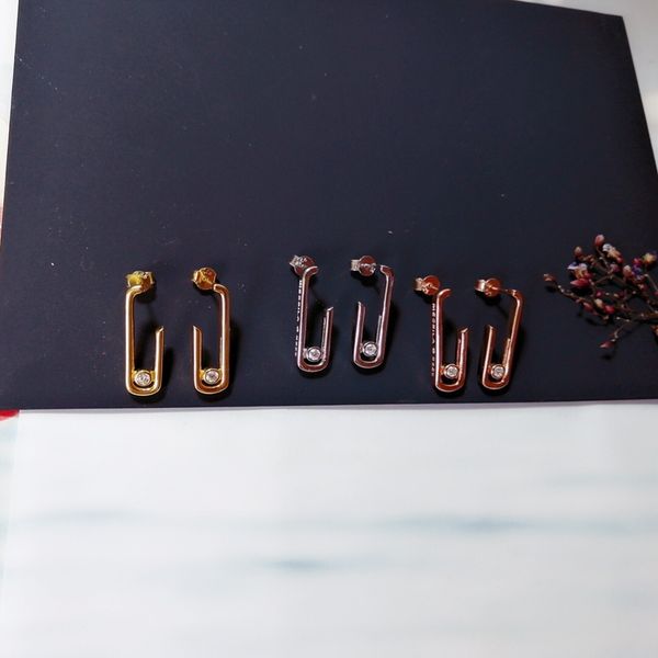 925 sterling earrings female fashion ol style light luxury niche exquisite ear women's silver jewelry accessories, Golden
925 sterling earrings female fashion ol style light luxury niche exquisite ear women's silver jewelry accessories, Golden
