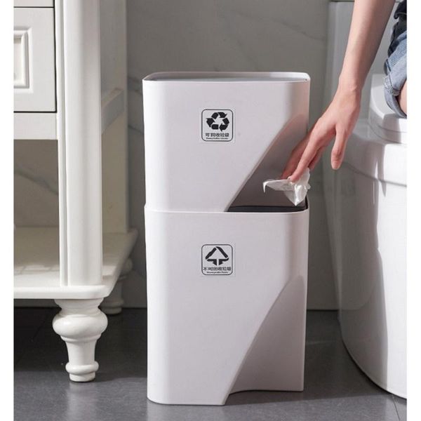 waste bins stackable kitchen trash can sorting recycle garbage bin dry and wet separation plastic baskets bedroom container
waste bins stackable kitchen trash can sorting recycle garbage bin dry and wet separation plastic baskets bedroom container