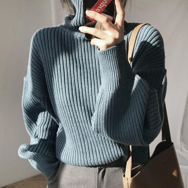 women's sweaters 2021 winter thick sweater women knitted pullover long sleeve turtleneck slim warm pull femme casual lantern solid blue, White;black
women's sweaters 2021 winter thick sweater women knitted pullover long sleeve turtleneck slim warm pull femme casual lantern solid blue, White;black