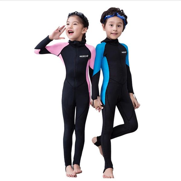 hisea kids wetsuit uv protection one-piece long sleeve swimwear quick drying swimsuit for diving surfing jellyfish clothes
hisea kids wetsuit uv protection one-piece long sleeve swimwear quick drying swimsuit for diving surfing jellyfish clothes