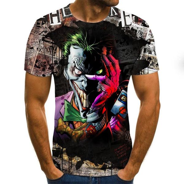 men's t-shirts 3dt shirt, short-sleeved men, retro, street hip-hop, clown, fashion, summer, oversized, comfortable, casual top, White;black
men's t-shirts 3dt shirt, short-sleeved men, retro, street hip-hop, clown, fashion, summer, oversized, comfortable, casual top, White;black