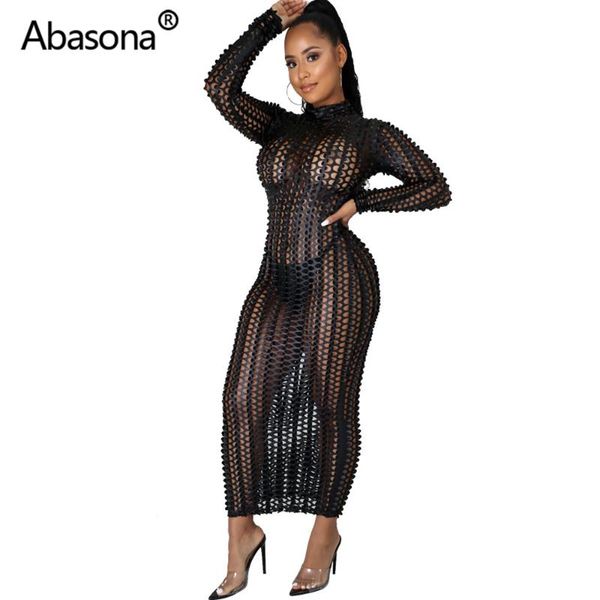 casual dresses abasona hole long maxi night club wear full sleeve faux leather bodycon bandage party dress women summer 2021 tight, Black;gray
casual dresses abasona hole long maxi night club wear full sleeve faux leather bodycon bandage party dress women summer 2021 tight, Black;gray