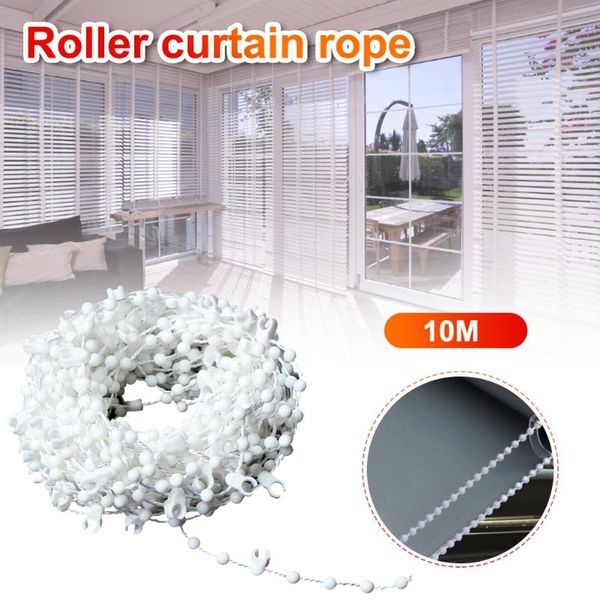 10m blinds bead chain shade blind beaded chain cord for household shade window curtain white plastic roller blind repair
10m blinds bead chain shade blind beaded chain cord for household shade window curtain white plastic roller blind repair