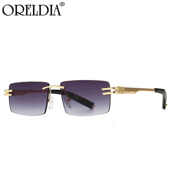 sun glasses fashion rimless rectangular sunglasses ladies men well-known designer alloy gradient color lens uv400, White;black
sun glasses fashion rimless rectangular sunglasses ladies men well-known designer alloy gradient color lens uv400, White;black