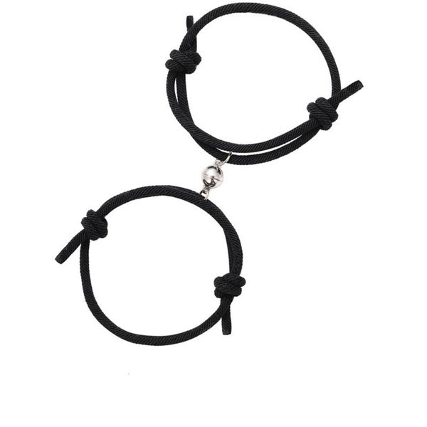 2 stuks paar magneet trekken minnaar armband gift voor mannen vrouwen vriend rope charm armbanden persoonlijkheid sieraden, Golden;silver
2 stuks paar magneet trekken minnaar armband gift voor mannen vrouwen vriend rope charm armbanden persoonlijkheid sieraden, Golden;silver