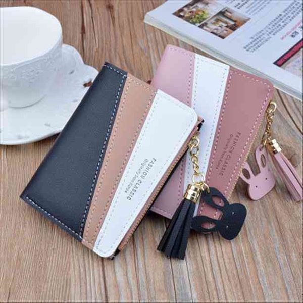 geometry patchwork tassel women wallet short zipper large capacity coin purse casual brief card holder pocket fashion clutch bag, Red;black
geometry patchwork tassel women wallet short zipper large capacity coin purse casual brief card holder pocket fashion clutch bag, Red;black