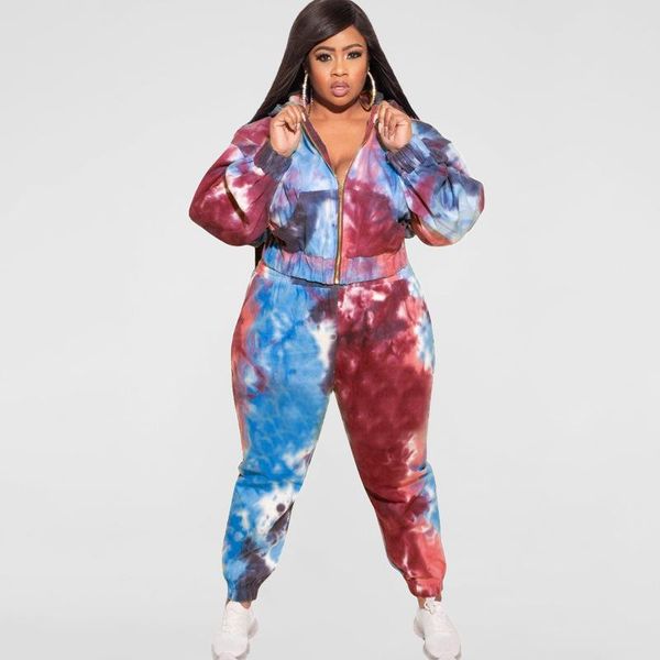 plus size tracksuits zjfzml zz women clothing two piece sets casual tie dye print long sleeve jacket+bodycon trouser drop wholesale, Black
plus size tracksuits zjfzml zz women clothing two piece sets casual tie dye print long sleeve jacket+bodycon trouser drop wholesale, Black
