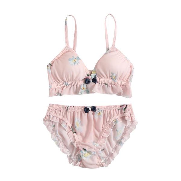bras sets chiffon girl underwear summer ring thin cup japanese bra set students and panty lenceria mujer biustonosz sostenes, Red;black
bras sets chiffon girl underwear summer ring thin cup japanese bra set students and panty lenceria mujer biustonosz sostenes, Red;black