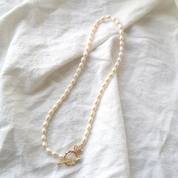 Natural Freshwater Pearl Choker Necklace Baroque pearl Jewelry for Women wedding, Golden;silver
Natural Freshwater Pearl Choker Necklace Baroque pearl Jewelry for Women wedding, Golden;silver