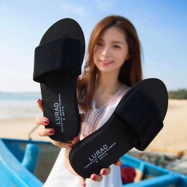 luladi flip flops women's thick soled summer simple mid heel non slip casual slope heel beach sandals, Black
luladi flip flops women's thick soled summer simple mid heel non slip casual slope heel beach sandals, Black