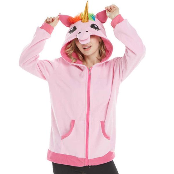 fashion hoodies golden horn pink tianma cartoon fleece long sleeve lovers' men's women's pullover sweater in autumn and winte, Black
fashion hoodies golden horn pink tianma cartoon fleece long sleeve lovers' men's women's pullover sweater in autumn and winte, Black