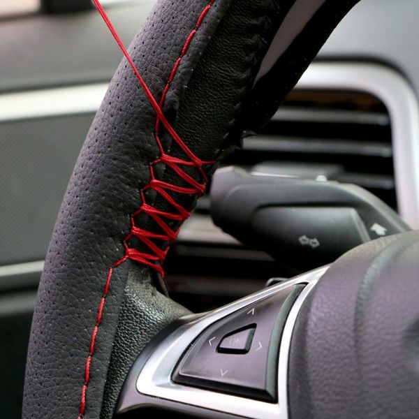 steering wheel covers cover on the universal 38-40cm diy artificial leather car-covers with needles thread car
steering wheel covers cover on the universal 38-40cm diy artificial leather car-covers with needles thread car