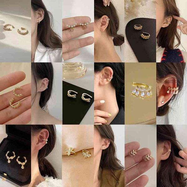 advanced bone rings cool wind super fairy french simple small exquisite zircon clip without ear hole real gold, Black
advanced bone rings cool wind super fairy french simple small exquisite zircon clip without ear hole real gold, Black