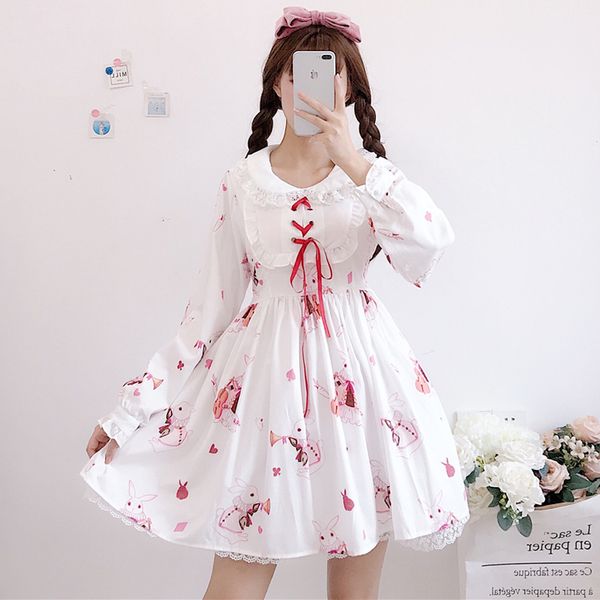 fashion lolita clothes sweet rabbit printed daily female kawaii dress himekaji dulces japoneses cosplay white lolita dress 1651, Black;red
fashion lolita clothes sweet rabbit printed daily female kawaii dress himekaji dulces japoneses cosplay white lolita dress 1651, Black;red