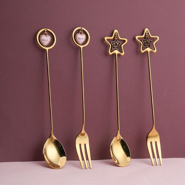 stainless steel creative fork coffee spoon watermelon ice cream spoon dessert fork tableware kitchen accessories
stainless steel creative fork coffee spoon watermelon ice cream spoon dessert fork tableware kitchen accessories