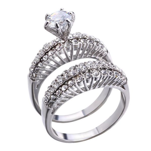 wedding rings 2021 ring zircon plated alloy couples set fashion luxury fine jewelry charm ladies accessories for women, Slivery;golden
wedding rings 2021 ring zircon plated alloy couples set fashion luxury fine jewelry charm ladies accessories for women, Slivery;golden