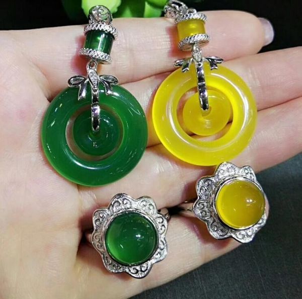 bracelet, earrings & necklace fine jewelry natural color yellow green chalcedony four piece pendant ring bra certificate box, Black
bracelet, earrings & necklace fine jewelry natural color yellow green chalcedony four piece pendant ring bra certificate box, Black
