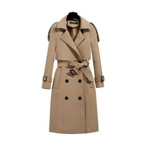 women's trench coats windbreaker coat women spring autumn plus size 4xl slim korean black khaki red fashion long jacket 2021 gh744, Tan;black
women's trench coats windbreaker coat women spring autumn plus size 4xl slim korean black khaki red fashion long jacket 2021 gh744, Tan;black