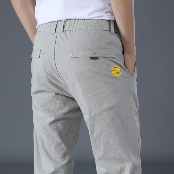men's pants casual spring summer business straight stretch grey black trousers male brand clothing
men's pants casual spring summer business straight stretch grey black trousers male brand clothing