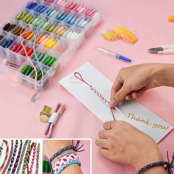 other arts and crafts colors embroidery floss set with storage box thread weaving string cross stitch kit for home diy
other arts and crafts colors embroidery floss set with storage box thread weaving string cross stitch kit for home diy