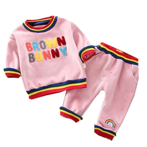 2020 spring autumn children boys girls clothes suit flannel baby jacket pants 2pcs/sets rainbow toddler clothing kids tracksuits, White
2020 spring autumn children boys girls clothes suit flannel baby jacket pants 2pcs/sets rainbow toddler clothing kids tracksuits, White