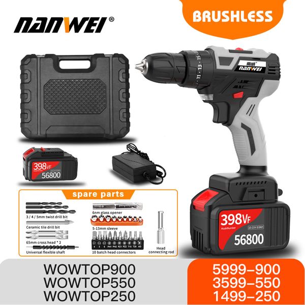 nanwei 2021 impact cordless drill brushless cordless drill impact electric drill power tools hammer
nanwei 2021 impact cordless drill brushless cordless drill impact electric drill power tools hammer