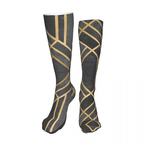 men's socks art deco geometry 1 stretch movement stocking soft fabric 50cm graphic printed, Black
men's socks art deco geometry 1 stretch movement stocking soft fabric 50cm graphic printed, Black