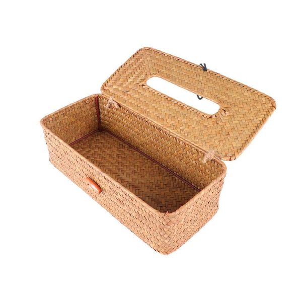 tissue boxes & napkins creative hand-woven seaweed box household rectangular napkin holder paper organizer for bathroom living room (second
tissue boxes & napkins creative hand-woven seaweed box household rectangular napkin holder paper organizer for bathroom living room (second
