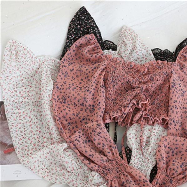 2021 korean fashion beach print blouses shirt women long sleeve ruffle short blouse female blusas sy028, White
2021 korean fashion beach print blouses shirt women long sleeve ruffle short blouse female blusas sy028, White