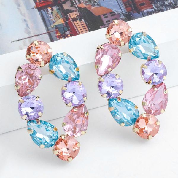 stud spring fashion metal rhinestone geometric earrings family party shiny simple women's accessories, Golden;silver
stud spring fashion metal rhinestone geometric earrings family party shiny simple women's accessories, Golden;silver