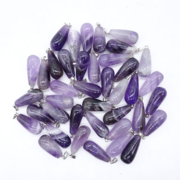 natural purple crystal stone silver plated chain pendant necklaces for women girl party club decor fashion jewelry
natural purple crystal stone silver plated chain pendant necklaces for women girl party club decor fashion jewelry