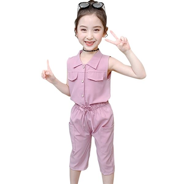 kids clothes girls solid vest + short teenage clothing summer girl set casual style children's tracksuits 6 8 210527, White
kids clothes girls solid vest + short teenage clothing summer girl set casual style children's tracksuits 6 8 210527, White